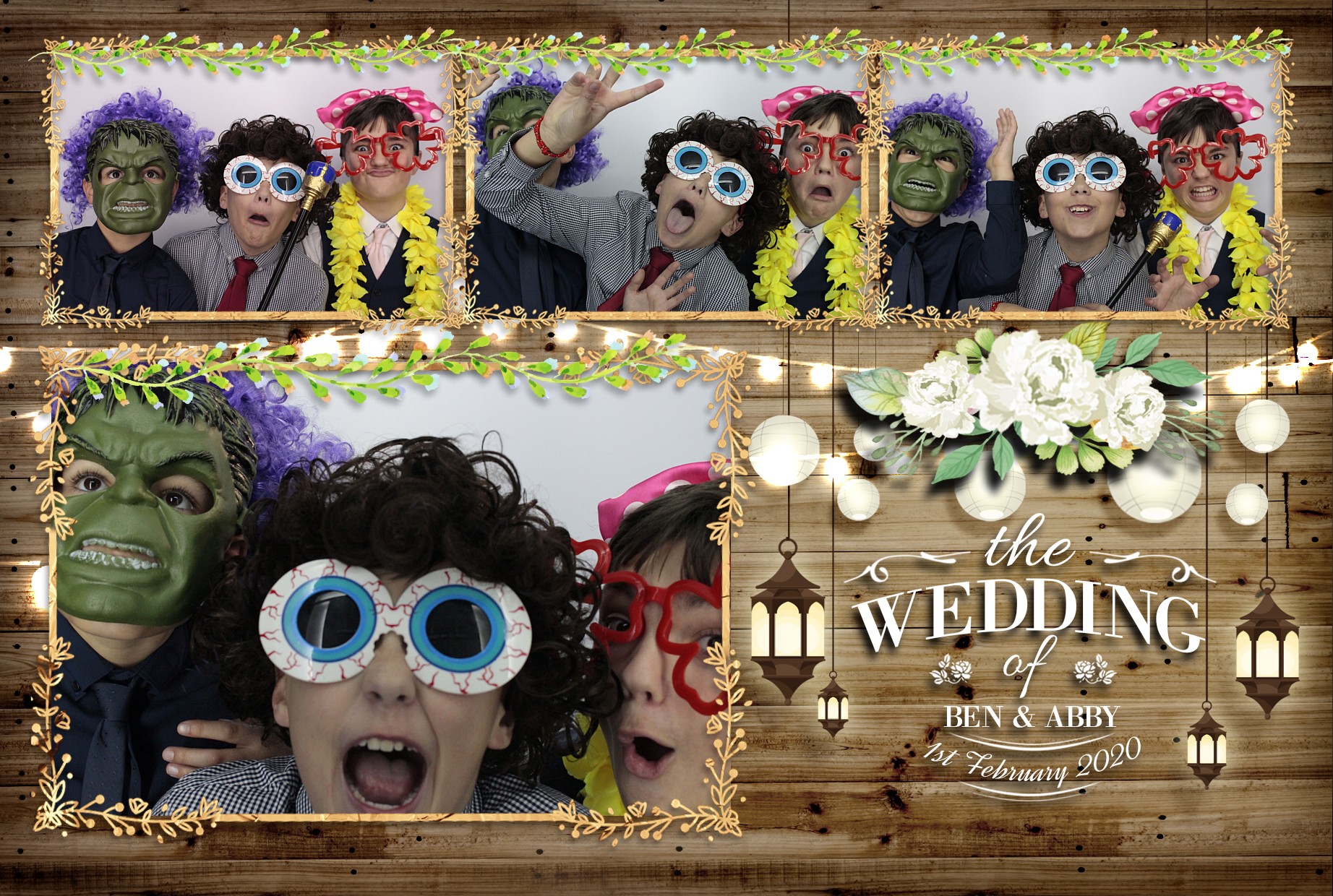 Ben & Abby’s Wedding  | View more photos from the event at gallery.myphotoboothexperience.co.uk/u/MyPhotoBoothExperienceLtd/Ben-Abby’s-Wedding